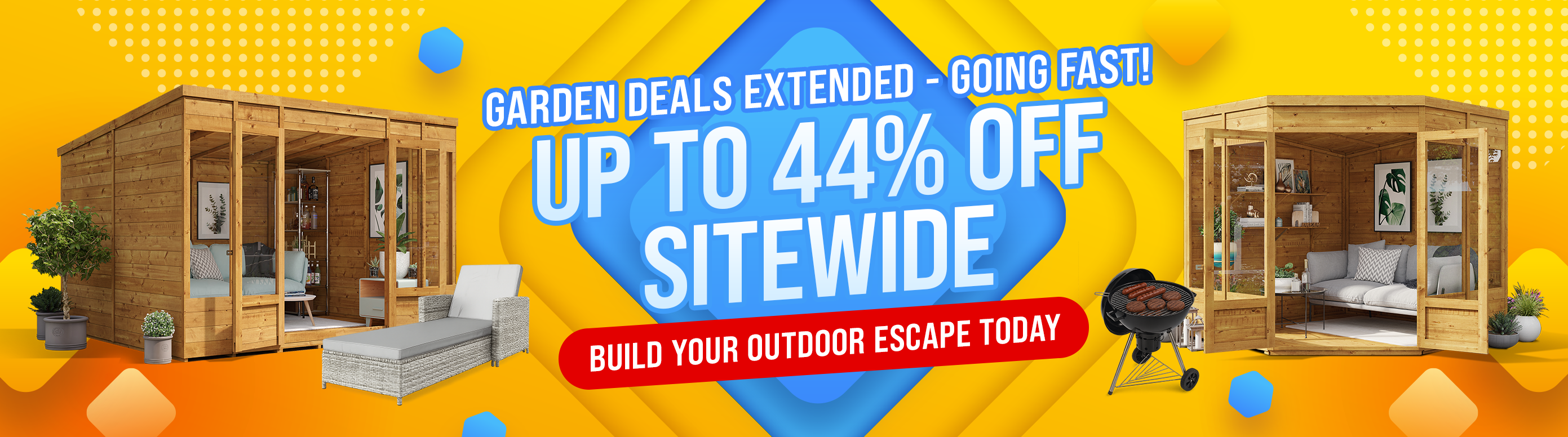 Up to 44% off sitewide