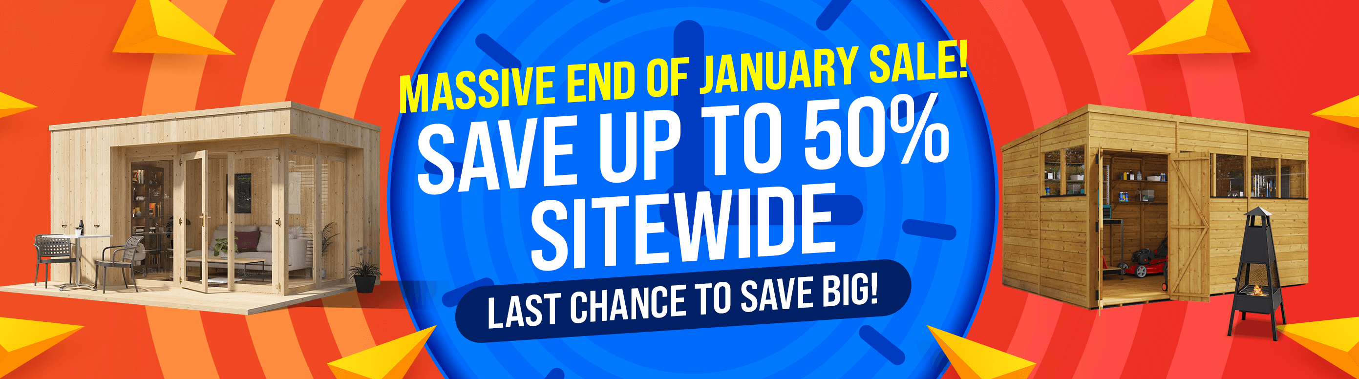 massive end of january sale save up to 50% sitewide