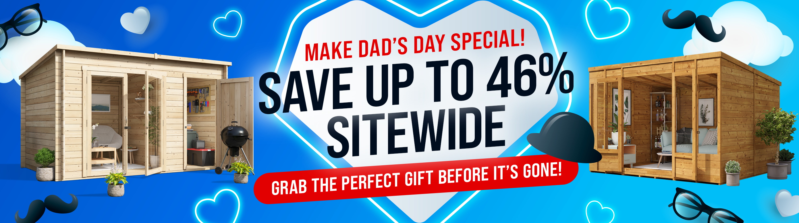 Save Up To 46% Sitewide