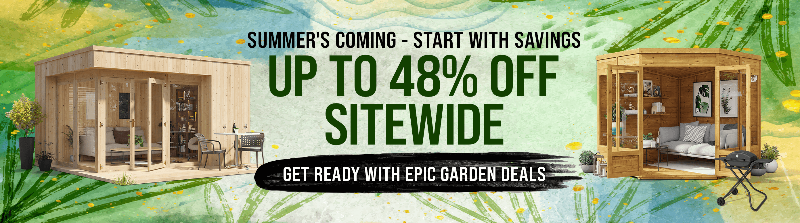 Up to 48% Off Sitewide