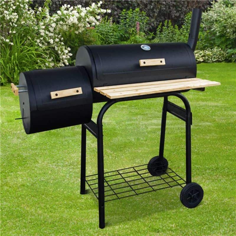 BillyOh Smoker BBQ Charcoal Grill Full Drum + Offset Smoker Barbecue