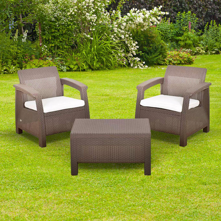 Balcony Rattan Set | Keter 2 Seat Bistro Set | £0.00 Delivery