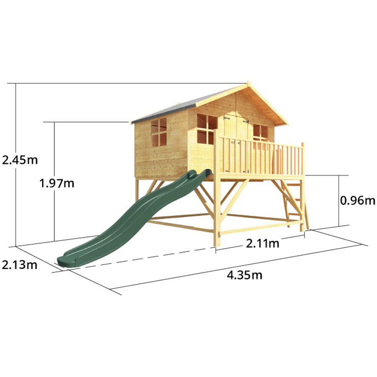 Lollipop max tower playhouse top