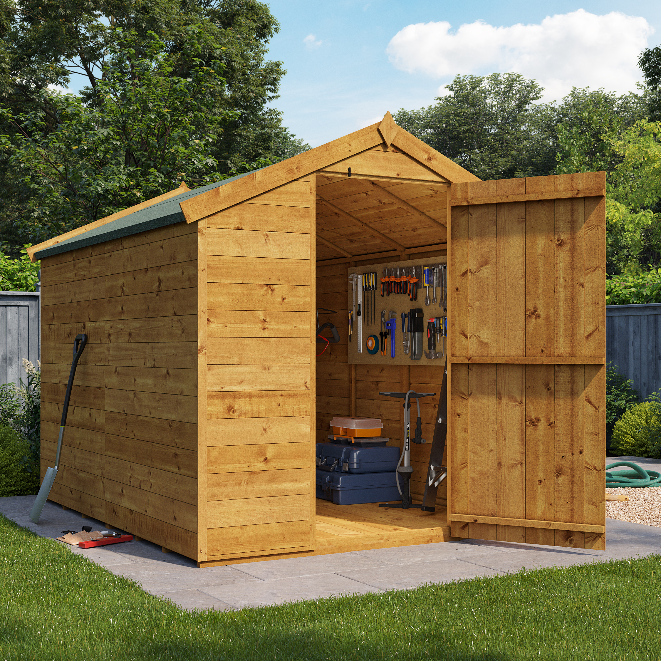 8x6 Tongue and Groove Apex Shed