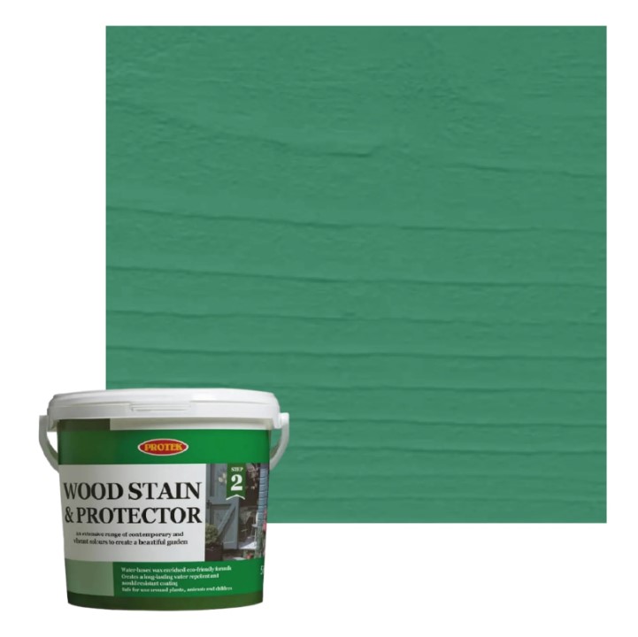 Protek Wood Stain and Protector 2.5ltr - Green