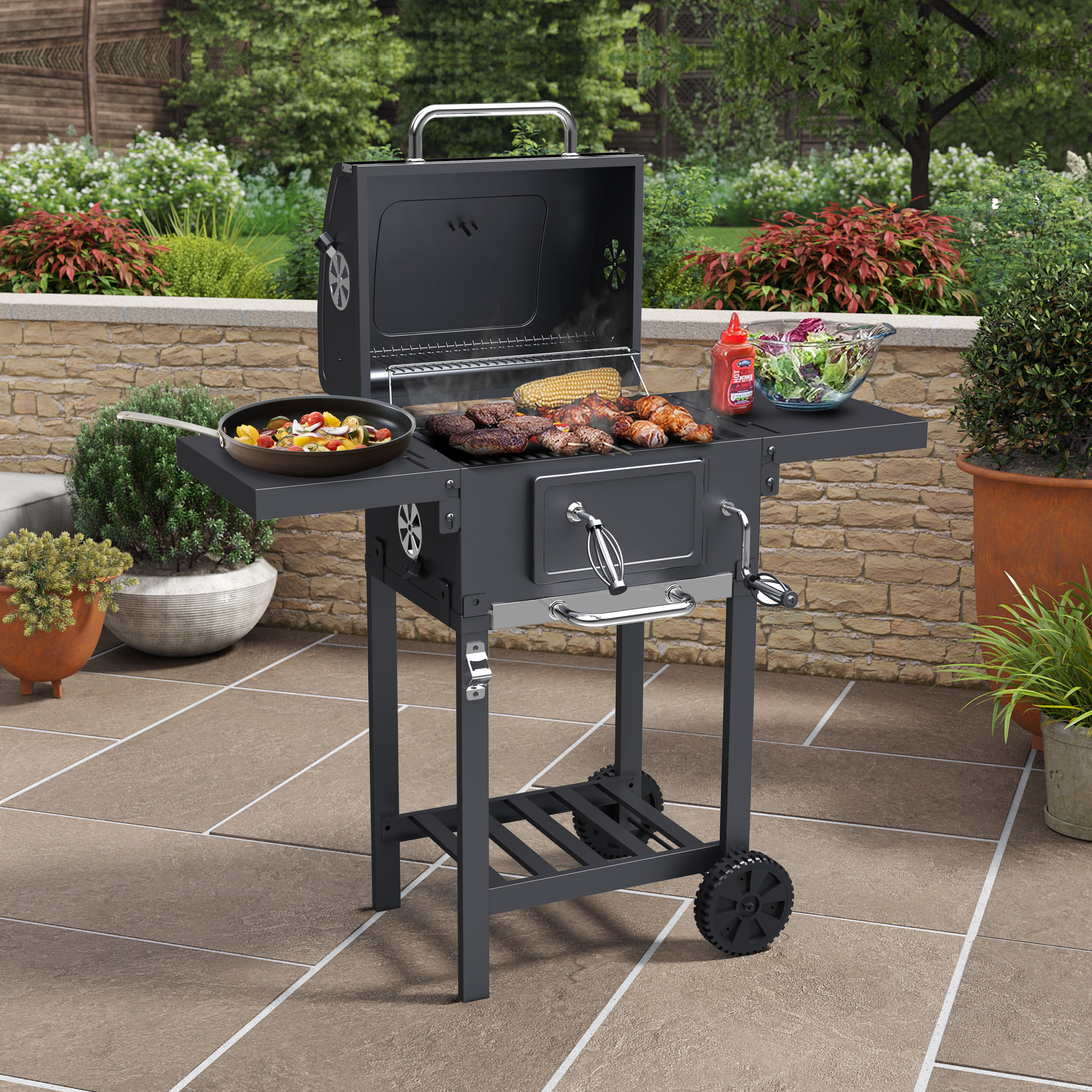 Charcoal Smoker BBQ - American Grill Barbecue  | BillyOh Kentucky