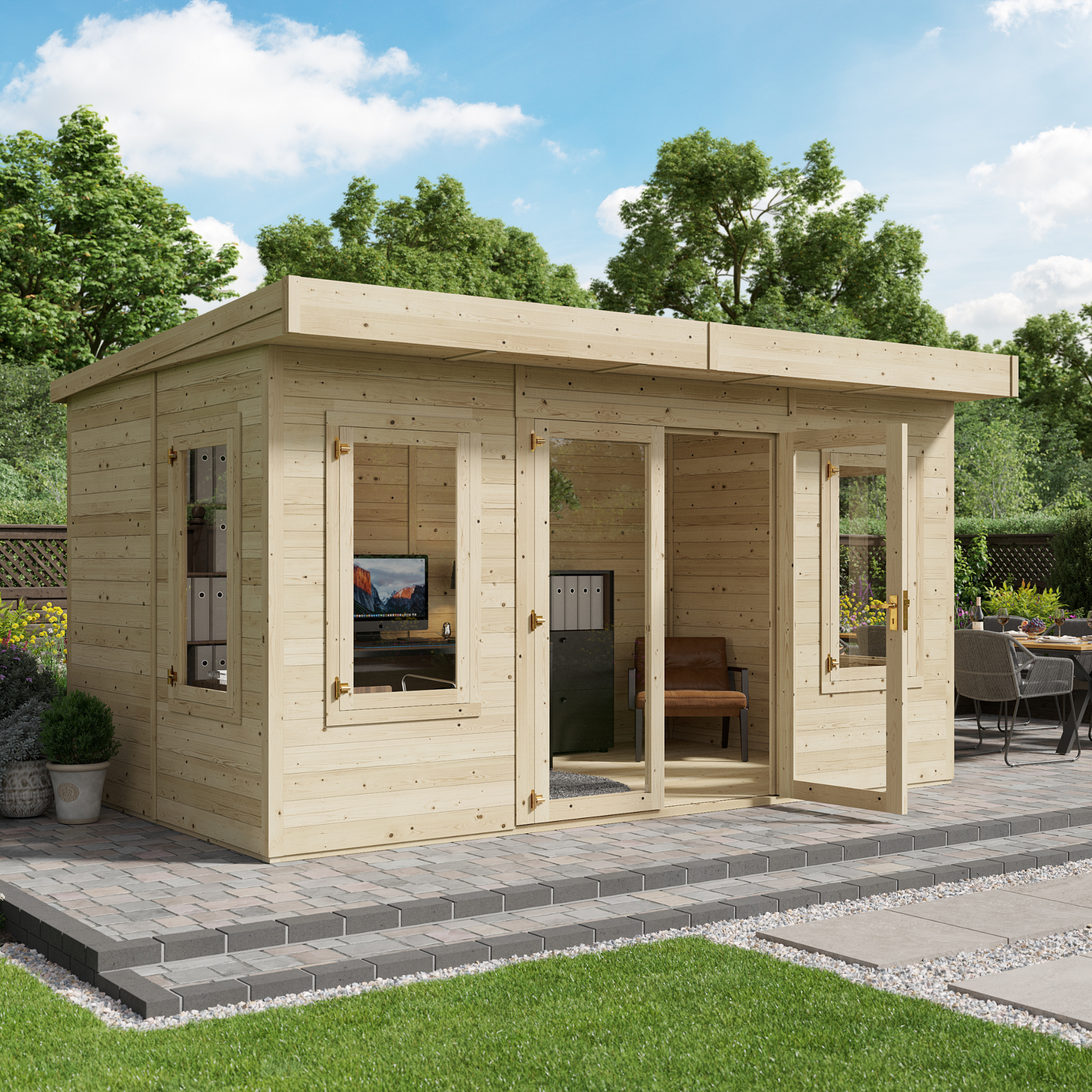BillyOh Outpost Insulated Building - PT - 8ft x 8ft - 2.5x2.5m BillyOh Outpost Insulated Building - PT - 8ft x 8ft - 2.5x2.5m