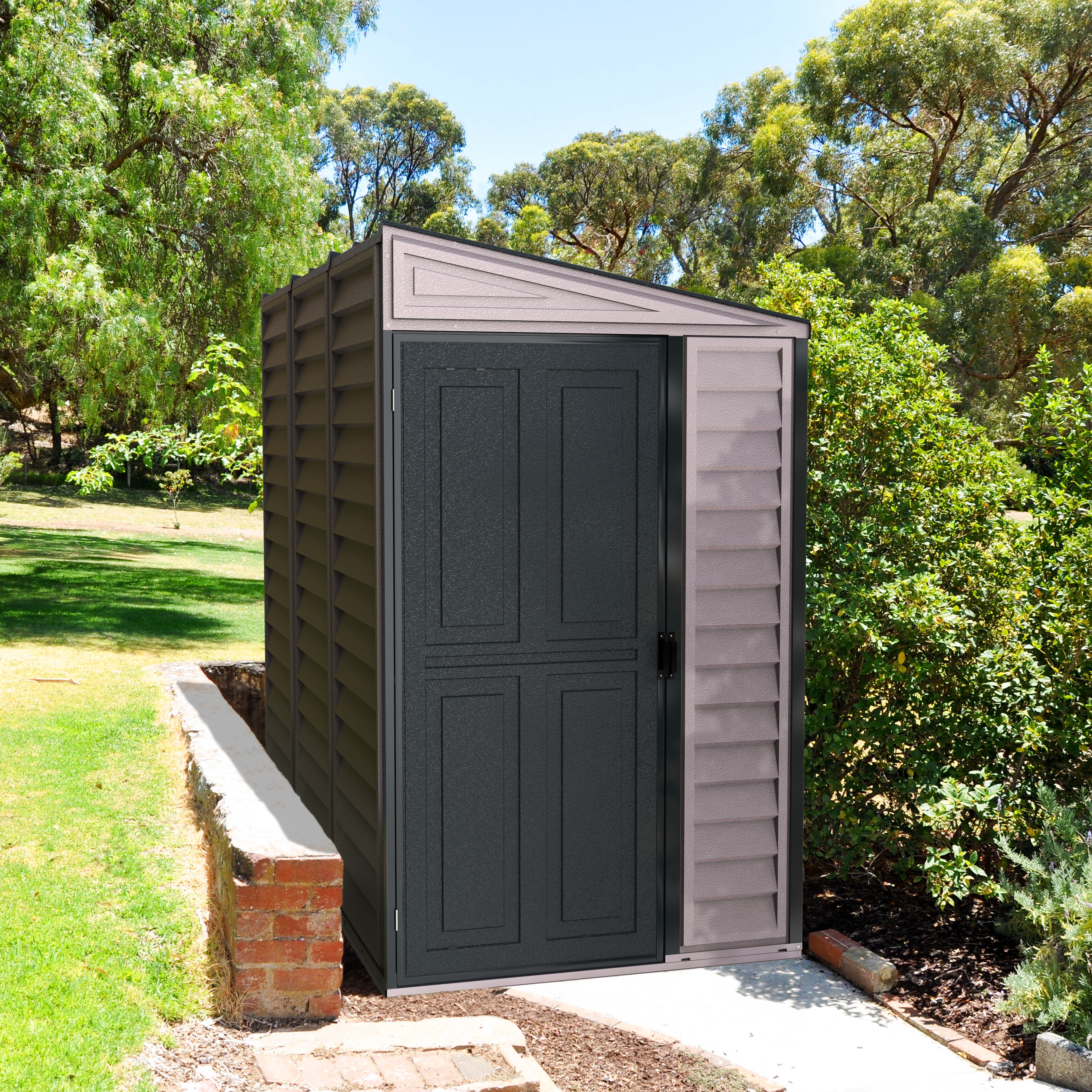 Saffron Sidemate Plus 4x8ft Lean-to Shed - Saffron Sidemate Plus 4x8 Lean-to Shed