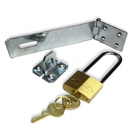 BillyOh Deluxe Padlock and Hasp BillyOh Deluxe Padlock and Hasp